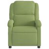 vidaXL Fauteuil de massage inclinable vert clair velours