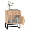 vidaXL Tables de chevet 2 pcs 40x30x55,5 cm bois ing&eacute;nierie et fer