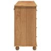 vidaXL Commode ASKIM Marron 79 x 40 x 133,5 cm Bois de pin massif