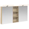 vidaXL Ensemble de Meubles de Salle de Bain 3 pc 130 x 14,5 x 70 cm