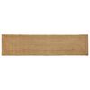 vidaXL Tapis de zone Beige 60 x 300 cm Jute