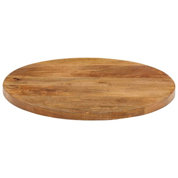 vidaXL Dessus de table &Oslash; 60x2,5 cm rond bois de manguier massif