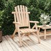 vidaXL Chaise de jardin 68x86x103 cm bois massif d'&eacute;pic&eacute;a