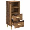 vidaXL Buffet Bois ancien 34 x 34,5 x 90 cm Bois d'ing&eacute;nierie