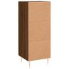 vidaXL Buffet Ch&ecirc;ne marron 34,5x34x90 cm Bois d'ing&eacute;nierie