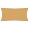 vidaXL Voile d'ombrage 160 g/m&sup2; rectangulaire sable 2,5x4,5m PEHD