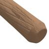 vidaXL Chevilles en bois 12 pcs Marron &Oslash;8 x 35 mm Bois massif