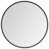 vidaXL Miroir mural Noir 60 cm
