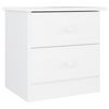 vidaXL Table de chevet ALTA blanc 41x35x41 cm bois de pin massif