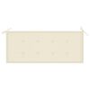 vidaXL Banc de jardin avec coussins 240 cm Bois solide d'acacia