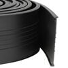 vidaXL Joint de porte de garage Noir 70 x 6 mm 3,5 m PVC