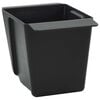 vidaXL Caisses &agrave; fleurs pour palettes Euro 24 pcs Noir