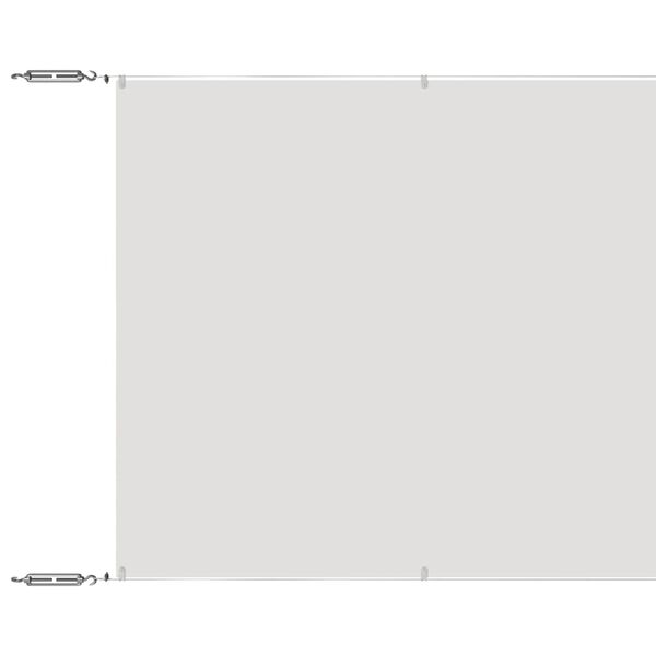 vidaXL Auvent vertical Blanc 60x1000 cm Tissu oxford