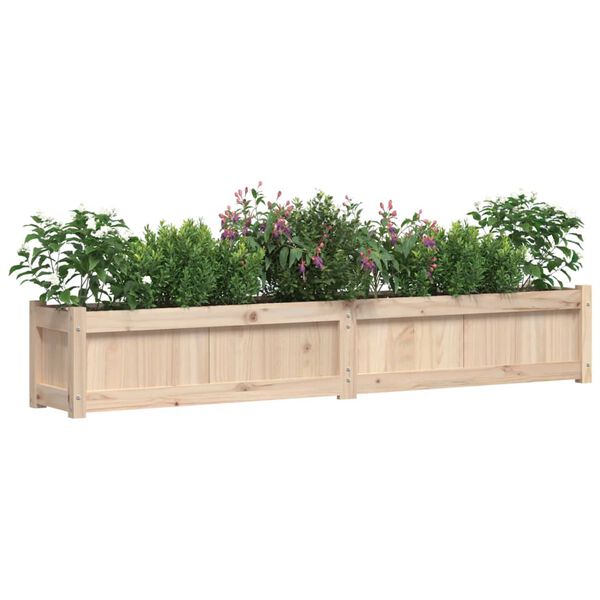 vidaXL Jardinières 2 pcs bois de pin massif