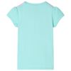 T-shirt pour enfants menthe clair 140