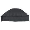 vidaXL Set de coussins de palette 2 pcs Noir 150 x 40 x 8 cm