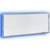 vidaXL Miroir de salle de bain à LED sonoma gris bois d'ingénierie