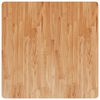 vidaXL Dessus de table carré Marron clair90x90x2,5cm Bois chêne traité