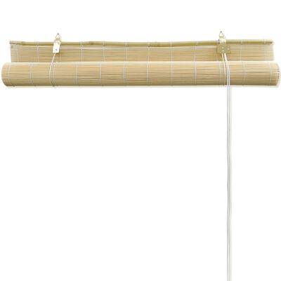 vidaXL Store à rouleau bambou naturel 150x220 cm
