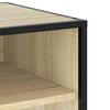 vidaXL Meuble TV chêne sonoma 180,5x40x46 cm bois d'ingénierie