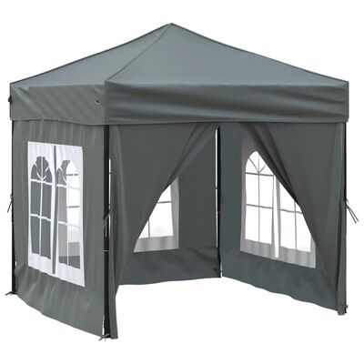 Tente De Rangement VidaXL Pliable Bleu - Abri De Jardin Avec Sac De Transport 204x183x178 Cm