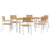 vidaXL Ensemble de salle &agrave; manger pour jardin 7 pc