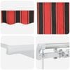 vidaXL Auvent Rétractable Multicolore 350 x 200 cm