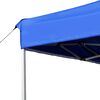 vidaXL Tente de réception pliable Aluminium 4,5x3 m Bleu