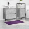 vidaXL Tapis de bain antid&eacute;rapant Violet 50 x 80 cm PP