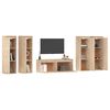 vidaXL Meubles TV 5 pcs Bois massif de pin