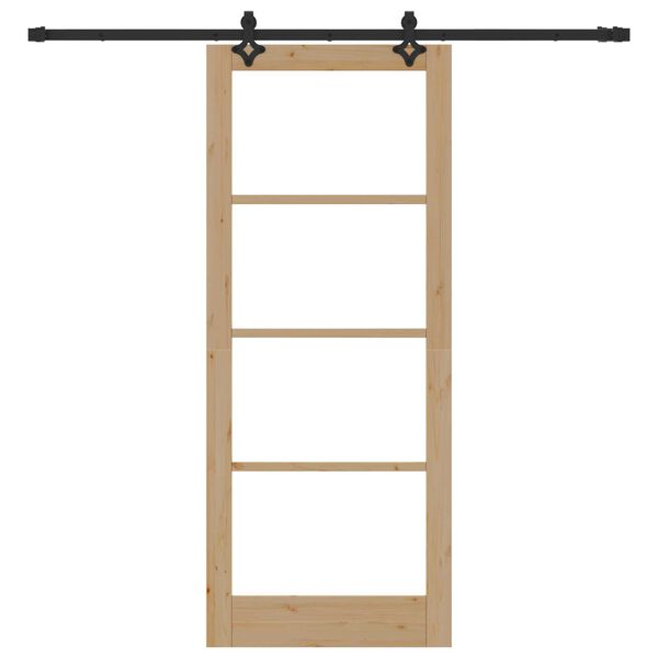 vidaXL Porte coulissante Naturel 86 x 211 cm
