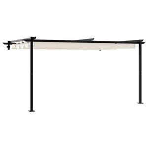 vidaXL Pavillon 400 x 300 x 200 cm Cr&egrave;me Polyester