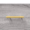 vidaXL Buffet haut Sonoma gris 69,5x34x180 cm Bois d'ingénierie