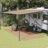 vidaXL Tapis de tente 250x500 cm Taupe