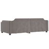 vidaXL Lit de jour avec gigogne sans matelas taupe 80x200 cm