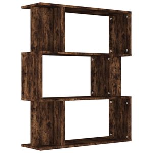 vidaXL Biblioth&egrave;que/Cloison Ch&ecirc;ne fum&eacute; 80x24x96 cm Bois d'ing&eacute;nierie