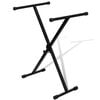 vidaXL Support de clavier r&eacute;glable avec cadre en X