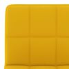 vidaXL Tabourets de bar lot de 2 jaune moutarde velours