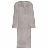 vidaXL Peignoir KINN Gris XXL Coton