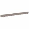vidaXL Remplacement de lambrequin Gris clair 230 x 20 cm Polyester