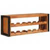 vidaXL &Eacute;tag&egrave;re &agrave; vin Marron 100 x 45 x 33 cm Bois d'Acacia Massif