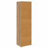 vidaXL Armoire Ch&ecirc;ne artisanal 50 x 41 x 185 cm Bois d'ing&eacute;nierie