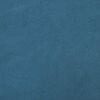 vidaXL Fauteuil long avec accoudoir droit bleu velours