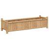 vidaXL Jardini&egrave;re 100x30x25 cm bambou