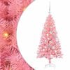vidaXL Sapin de No&euml;l Rose 120 cm PVC