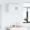 vidaXL Armoire de cuisine Blanc 80 x 31 x 40 cm Bois d'ing&eacute;nierie