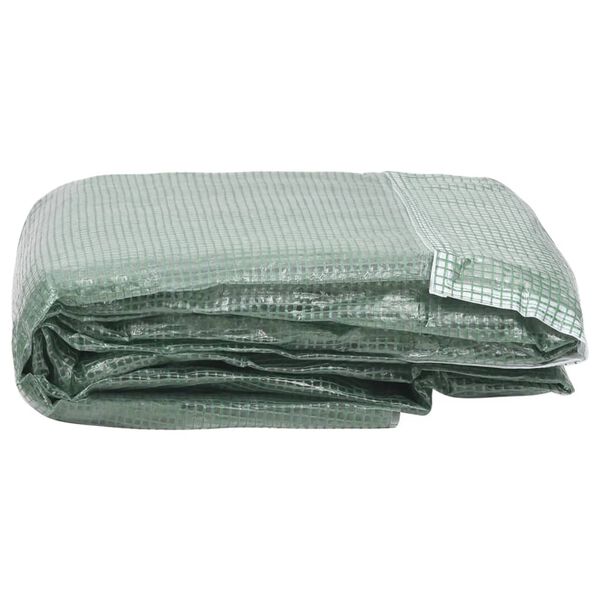 vidaXL Couverture de remplacement de serre (9 m²) 300x300x200 cm Vert