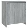 vidaXL Buffets 3 pcs Sonoma gris Bois d'ingénierie