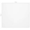 vidaXL Protecteur de table mat 70x70 cm 1,6 mm PVC
