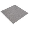 vidaXL Carreau de tapis Marron 50 x 50 cm 4 pi&egrave;ces PP et Bitume